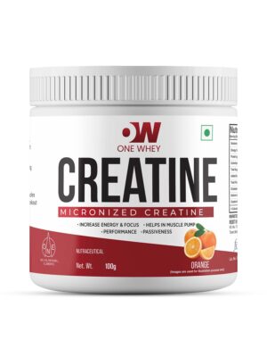Creatine 100g Orange One Whey Creatine Unblended