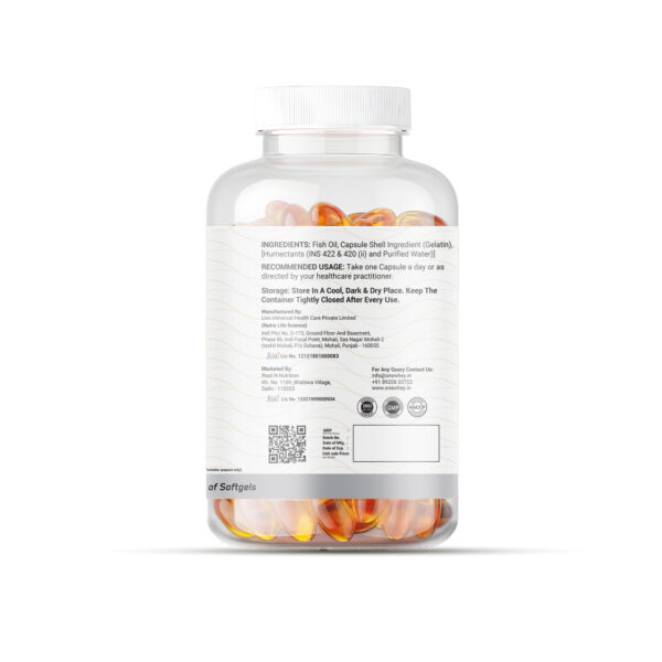 ONE WHEY Omega 3 Fish Oil 100 Capsules