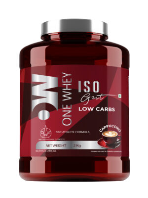 ISO Cappucino One Whey Iso Grit Low carbs 2 kg