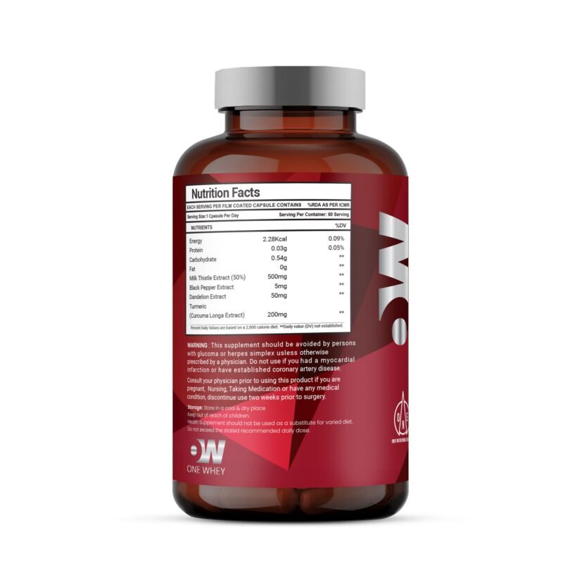 One Whey Liver Detox 60 capsules