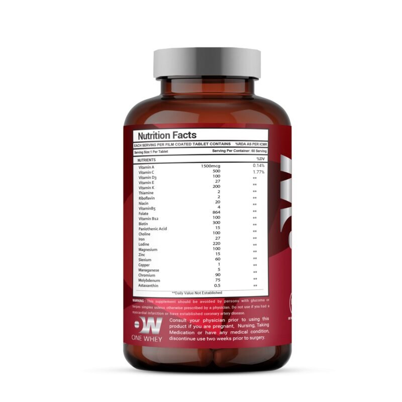 One Whey Multivitamin 60 capsules