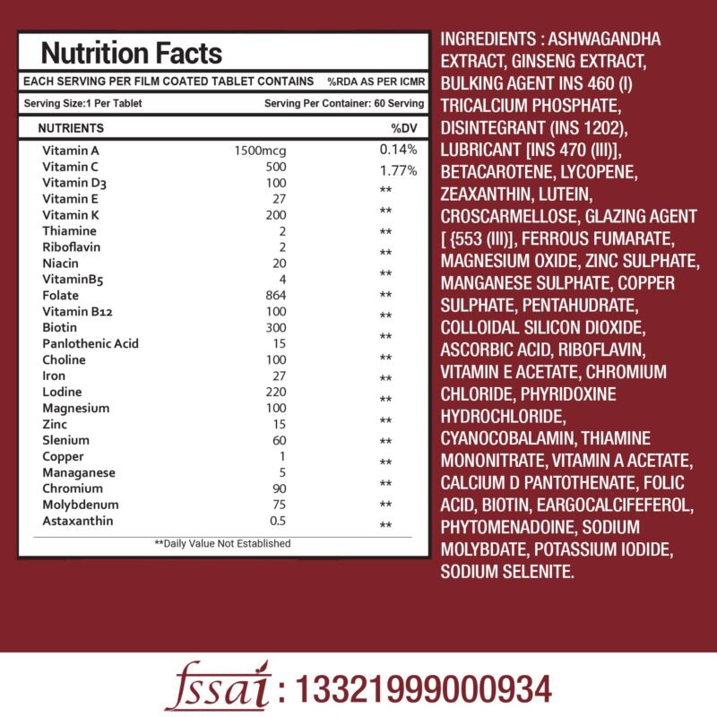 One Whey Multivitamin 60 capsules