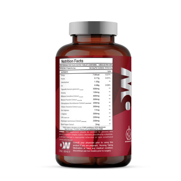 One whey Testo Boost 60 capsules