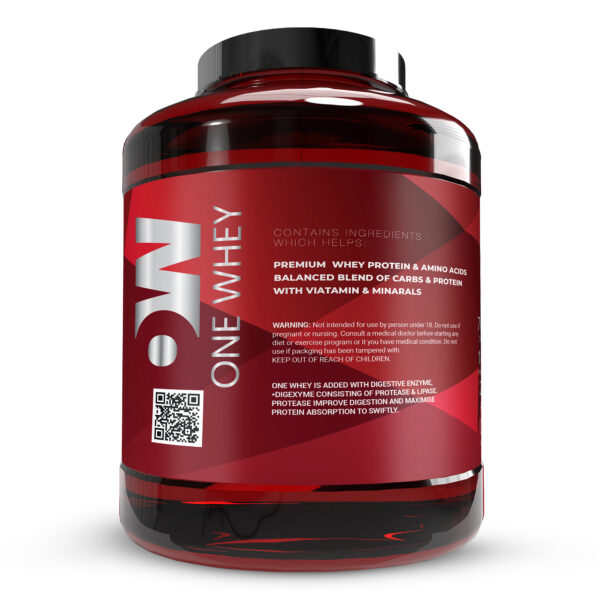 side Profile One Whey Anabolic Hyper Mass Gainer 2.75 kg