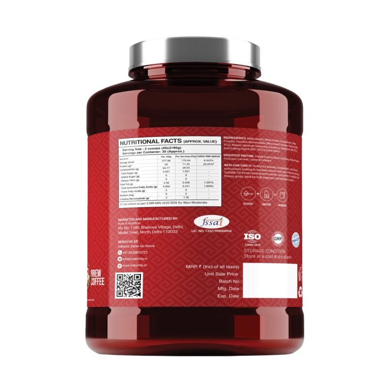 Brew Cafe Right Lean Beast Mass Gainer 2.75kg