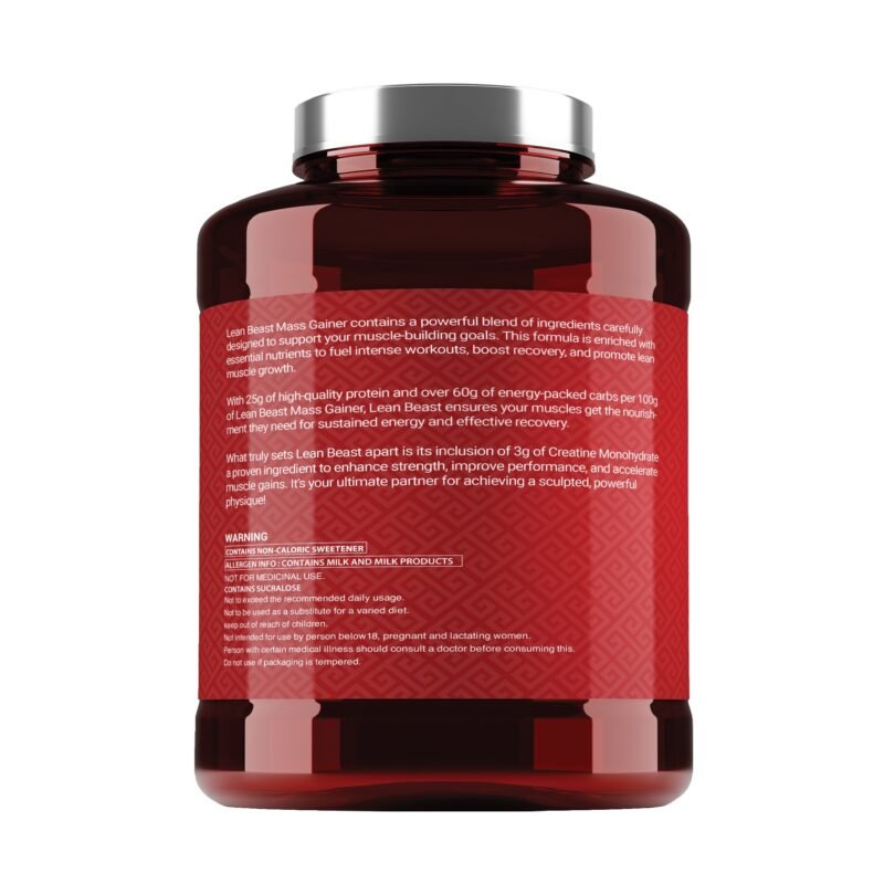 Left Lean Beast Mass Gainer 2.75kg
